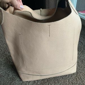 J crew bucket bag.